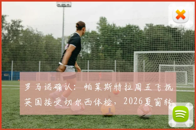 罗马诺确认:帕莱斯特拉周五飞抵英国接受切尔西体检,2026夏窗转会动态全解析