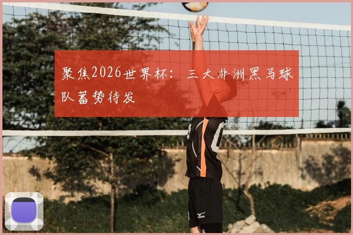 聚焦2026世界杯:三大非洲黑马球队蓄势待发